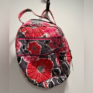 Vera Bradley pink and gray lunch bag